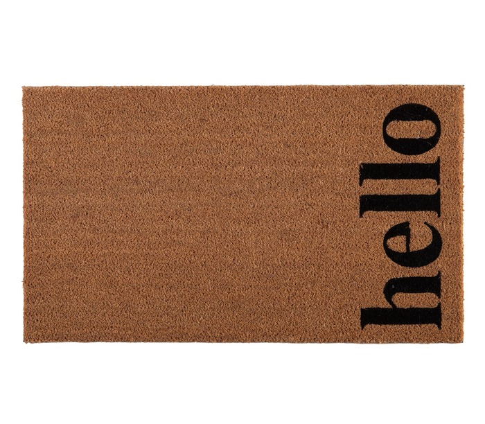 Ταπέτο Εισόδου 1Τμχ Hello NEF-NEF Φυσικό/Natural 