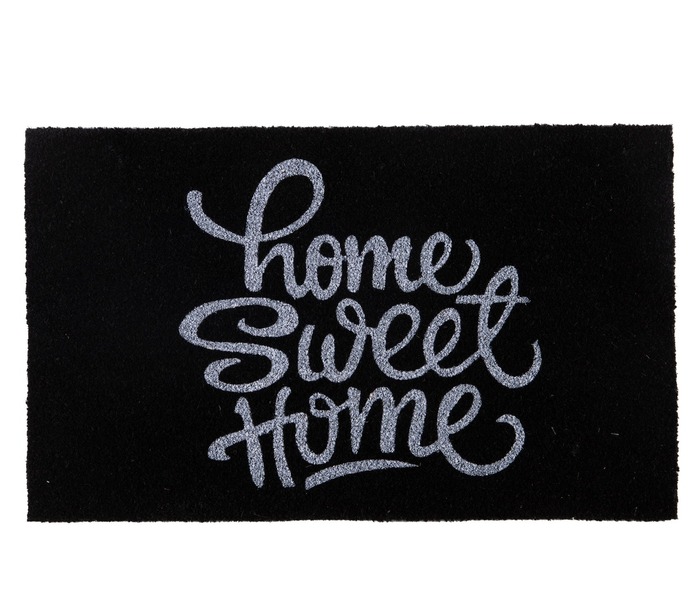 Ταπέτο Εισόδου 1Τμχ Home Sweet Home NEF-NEF Μαύρο 