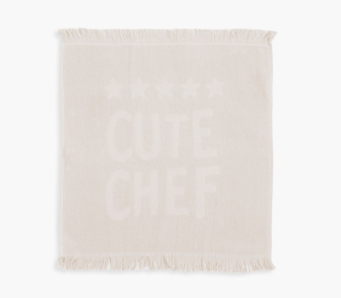 Cup Cloth 1 Piece Cute Chef NEF-NEF Ecru 50Χ50  