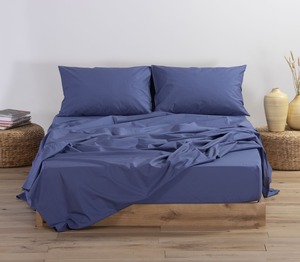 Σεντόνι Μονό 1Τμχ Basic NEF-NEF Indigo  