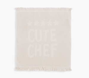 Cup Cloth 1 Piece Cute Chef NEF-NEF Ecru 50Χ50  