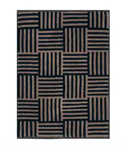 Bath Mat Onyx 04 KENTIA 50X70 Brown-Black  
