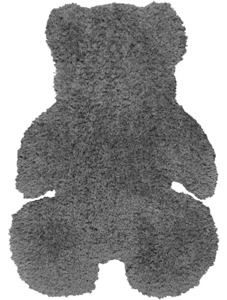 Παιδικό Χαλί DARK GREY SHADE TEDDY BEAR 21