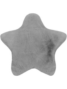 Παιδικό Χαλί FUZZY GREY STAR 09