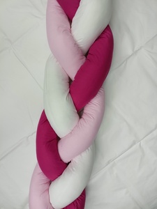 Braid Bed EFHI 1 Piece EFHI Fuchsia-Pink-White   Photo 2