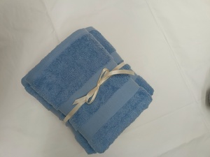 Towels Set 2 Pcs Bath-Face Status NEF-NEF Sky        