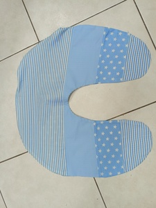 Baby Nursing Pillow Case Stripes Stars Blue WISH 1 Pc EFHI Blue 