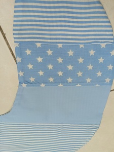 Baby Nursing Pillow Case Stripes Stars Blue WISH 1 Pc EFHI Blue  Photo 2