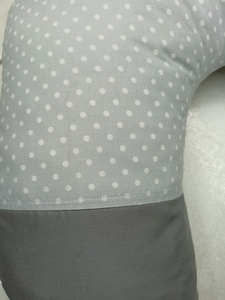 Baby Breastfeeding Pillow Gray Polka Dot EFHI 1 Pcs EFHI Grey  Photo 2