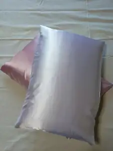 Pillowcases Satin Set 2 Pcs EFHI Pink  Photo 3