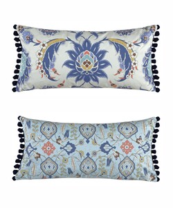Decorative Pillow (With Filling) Fancy S22 02 ΚΕΝΤΙΑ Blue 30X60