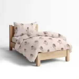 Κουβερλί Παιδικό Μονό Σέτ 2Τμχ Goodnight BOREA Ρόζ 