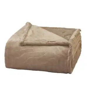 Κουβέρτα Υπέρδιπλη Jungle BOREA 220x240 Καφέ  Φωτογραφία 2