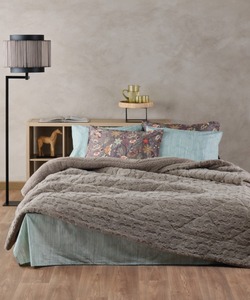 Duvet Cover Double 1Pc Lorenzo 26 KENTIA Brown  