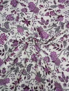 Fabric By Floral Metro C 0.45Χ0.45 1Pc EFHI Mauve   Photo 3
